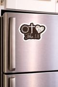 John 3:16 Cross Magnet